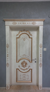 Дверь межкомнатная АЭЛИТА ANTIQUE Орфей ДГ патина